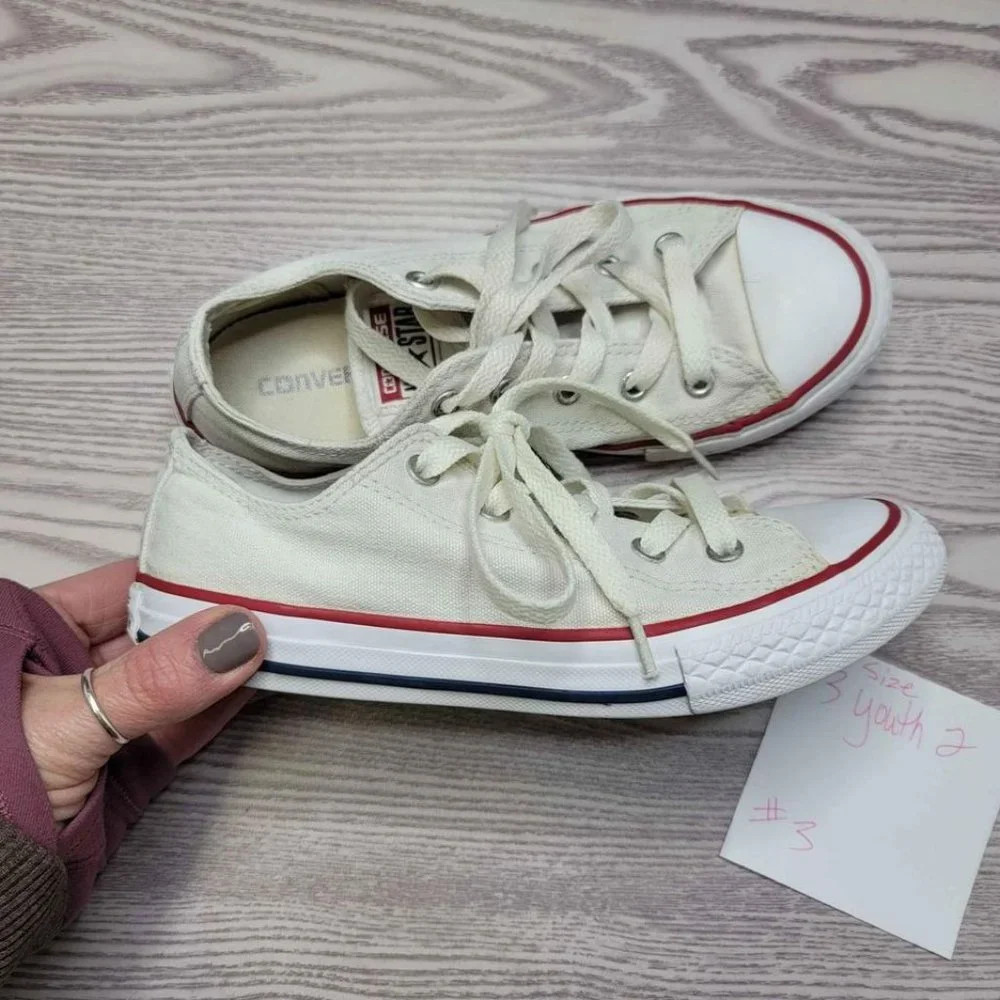 White Converse